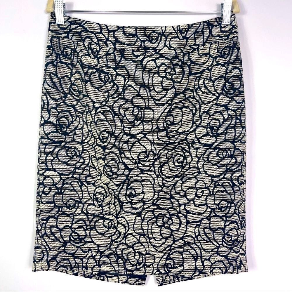 Ann Taylor Factory Floral Skirt, size 10